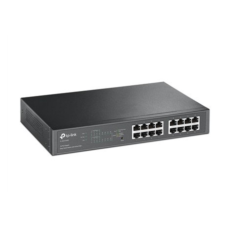 TP-LINK | Switch | TL-SG1016PE | Web Managed | Desktop/Rackmountable | 1 Gbps (RJ-45) ports quantity 16 | PoE ports quantity | P - 4